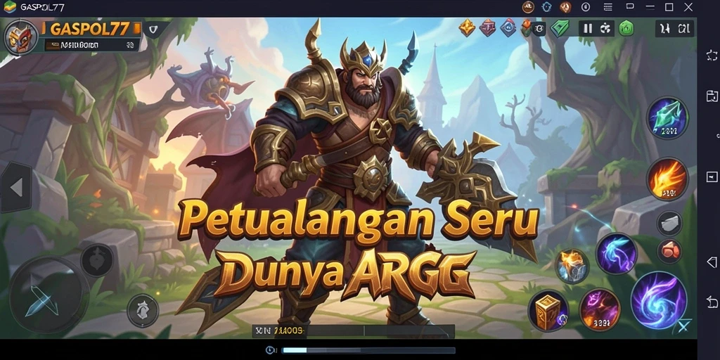 Gameplay GASPOL77 yang seru dan penuh aksi dalam dunia ARPG.