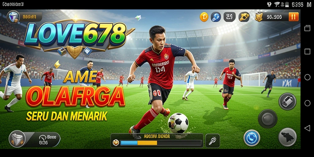 Tampilan gameplay seru dan kompetitif dalam LOVE678.