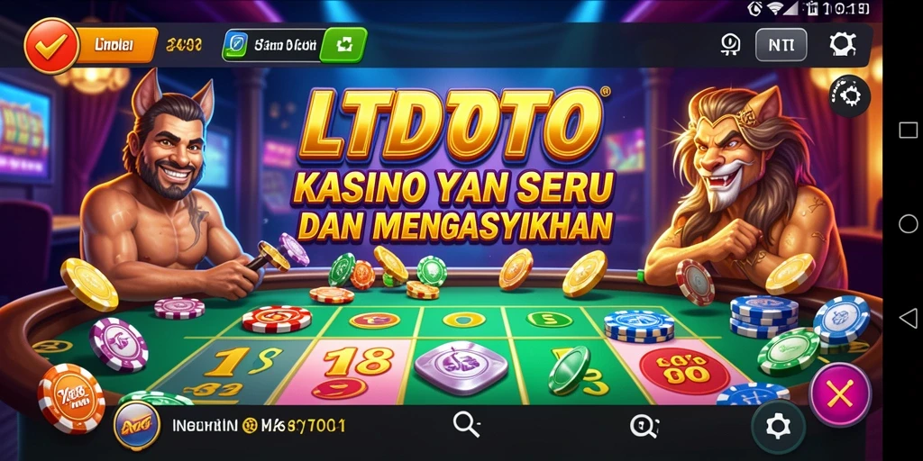 Tampilan gameplay LTDTOTO yang menarik dan penuh warna.