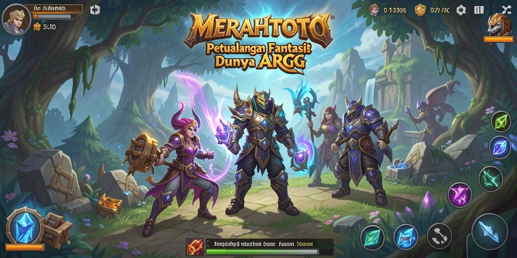 Tangkapan layar gameplay menunjukkan aksi seru dalam game ARPG.