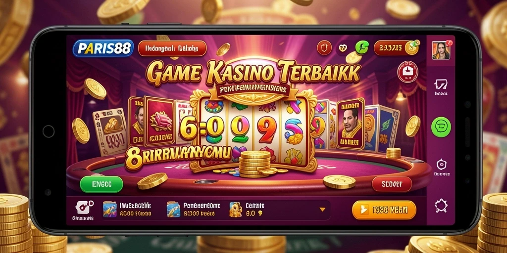 Tampilan gameplay seru dan interaktif di PARIS88.
