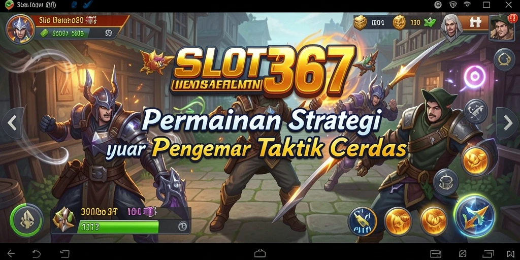 Screenshot utama SLOT367 menampilkan pertarungan taktis yang mendebarkan.
