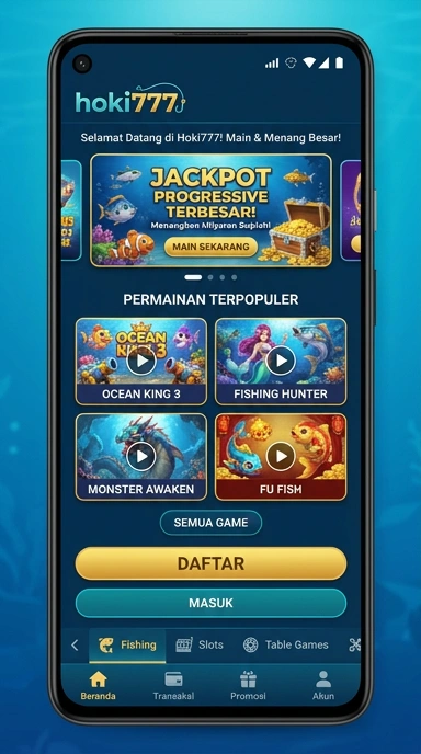 Fitur utama dari aplikasi hoki777 dalam satu tampilan.